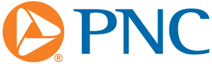 PNC Logo in blue text. 